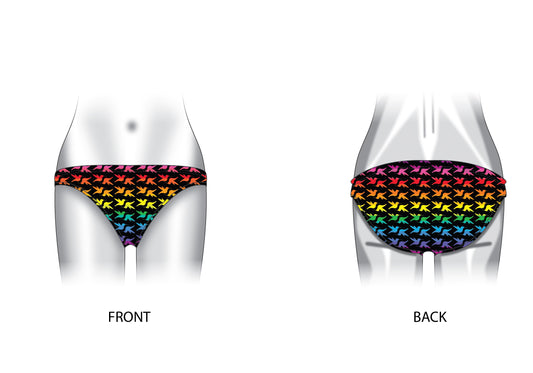 SFQ Rainbow Bikini Bottom Pre-order