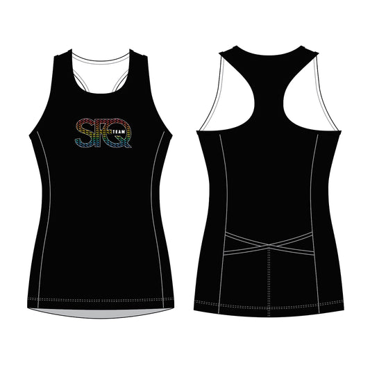 SFQ Rainbow Tri Top with Built-in Bra Pre-order