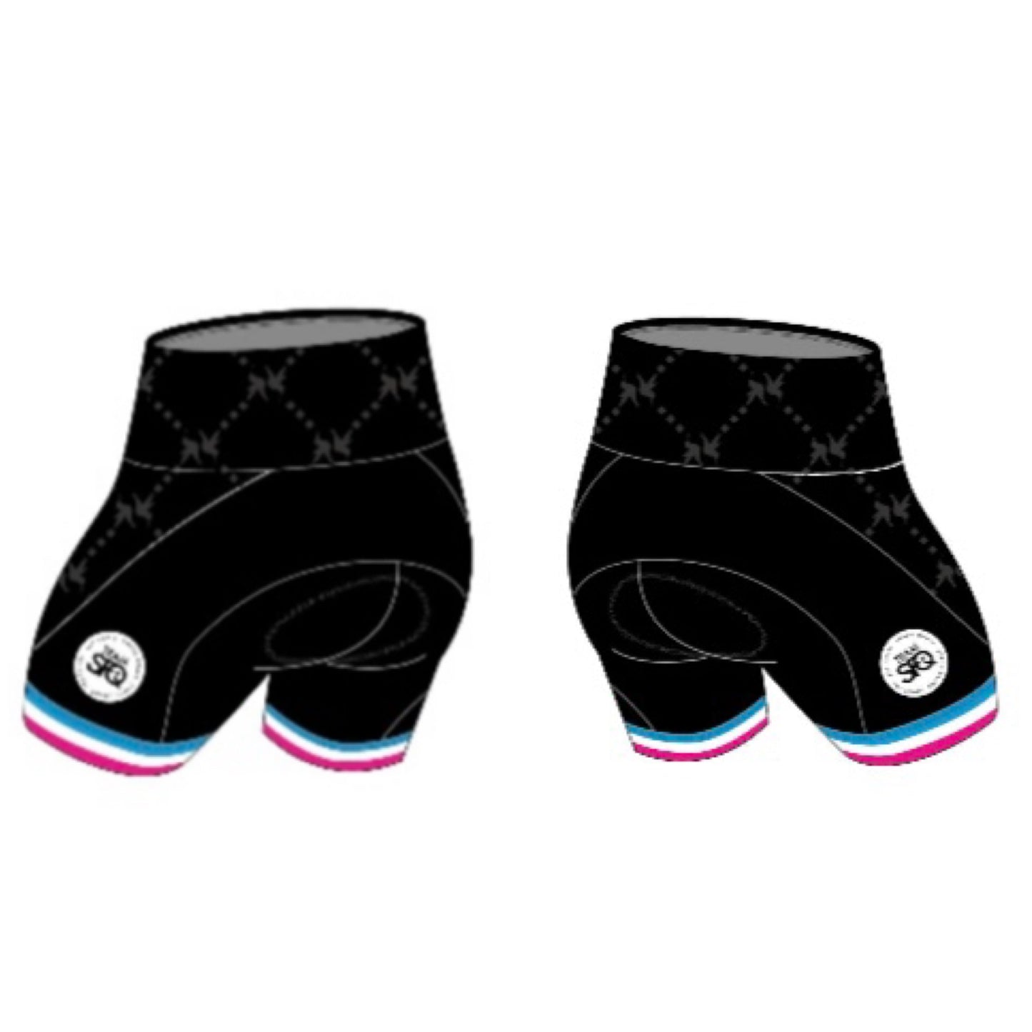 Warehouse TeamSFQ 2023 Women's 5" High-Rise Tri Shorts FINAL SALE