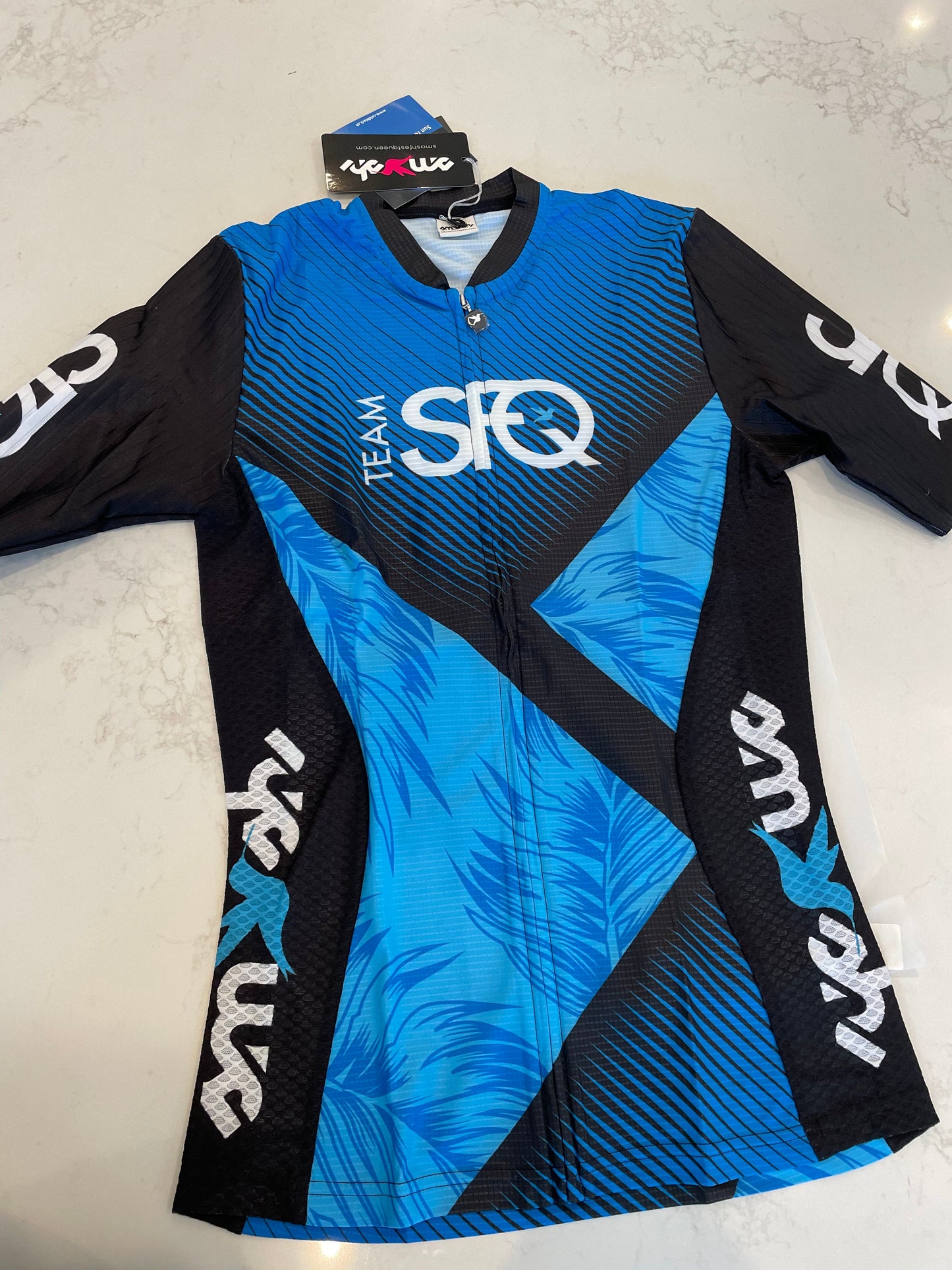 Warehouse Team SFQ Blue Aero Top FINAL SALE