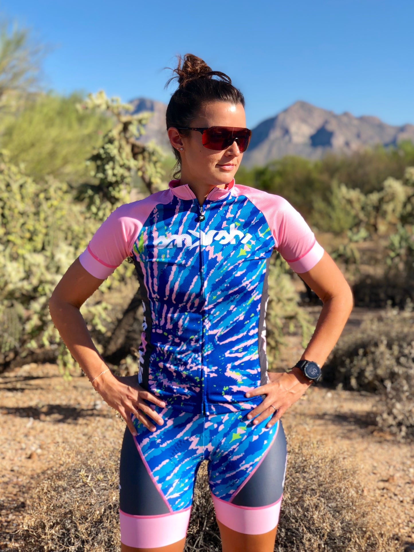 Warehouse Tie-Dye Women’s Cycling Jersey FINAL SALE