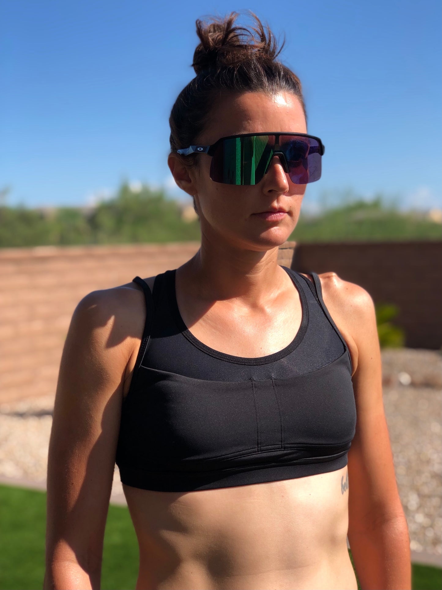 4-Gel Pocket Run Bra