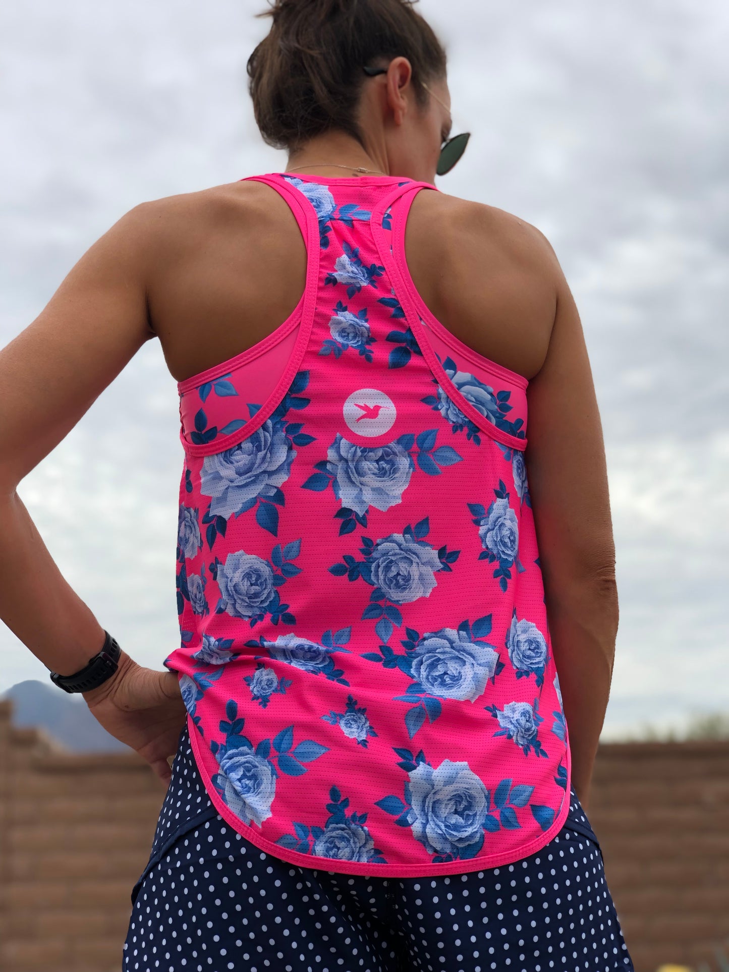 Smell the Roses Women’s Running Singlet